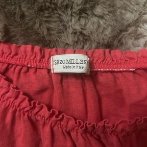 Terzo Millennio Red Midi Dress
